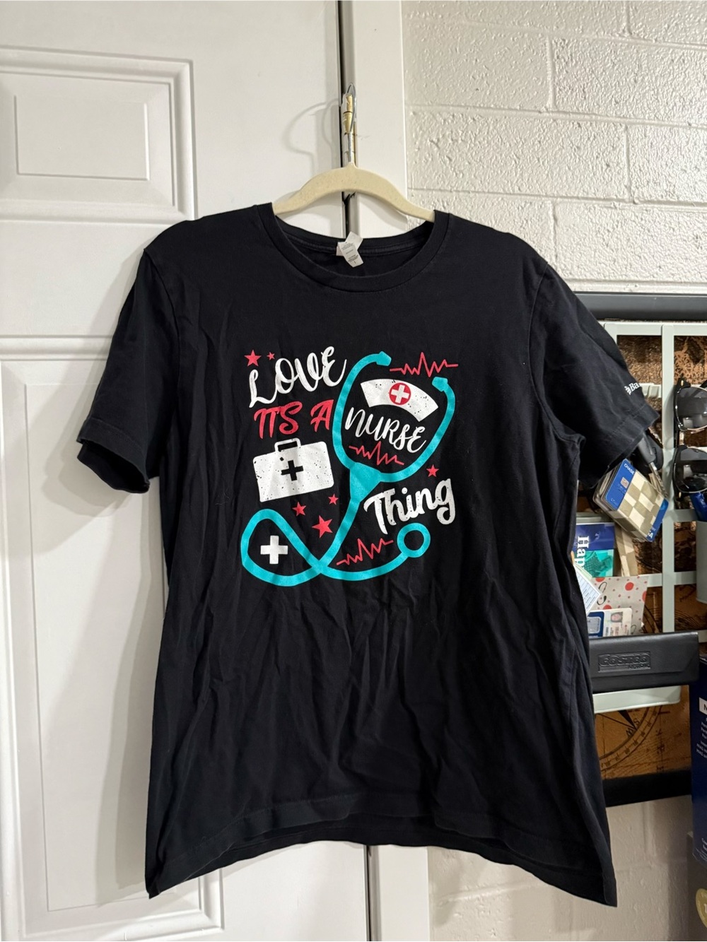 Banner Health - Love Is A Nurse Thing Black Graphic Tee